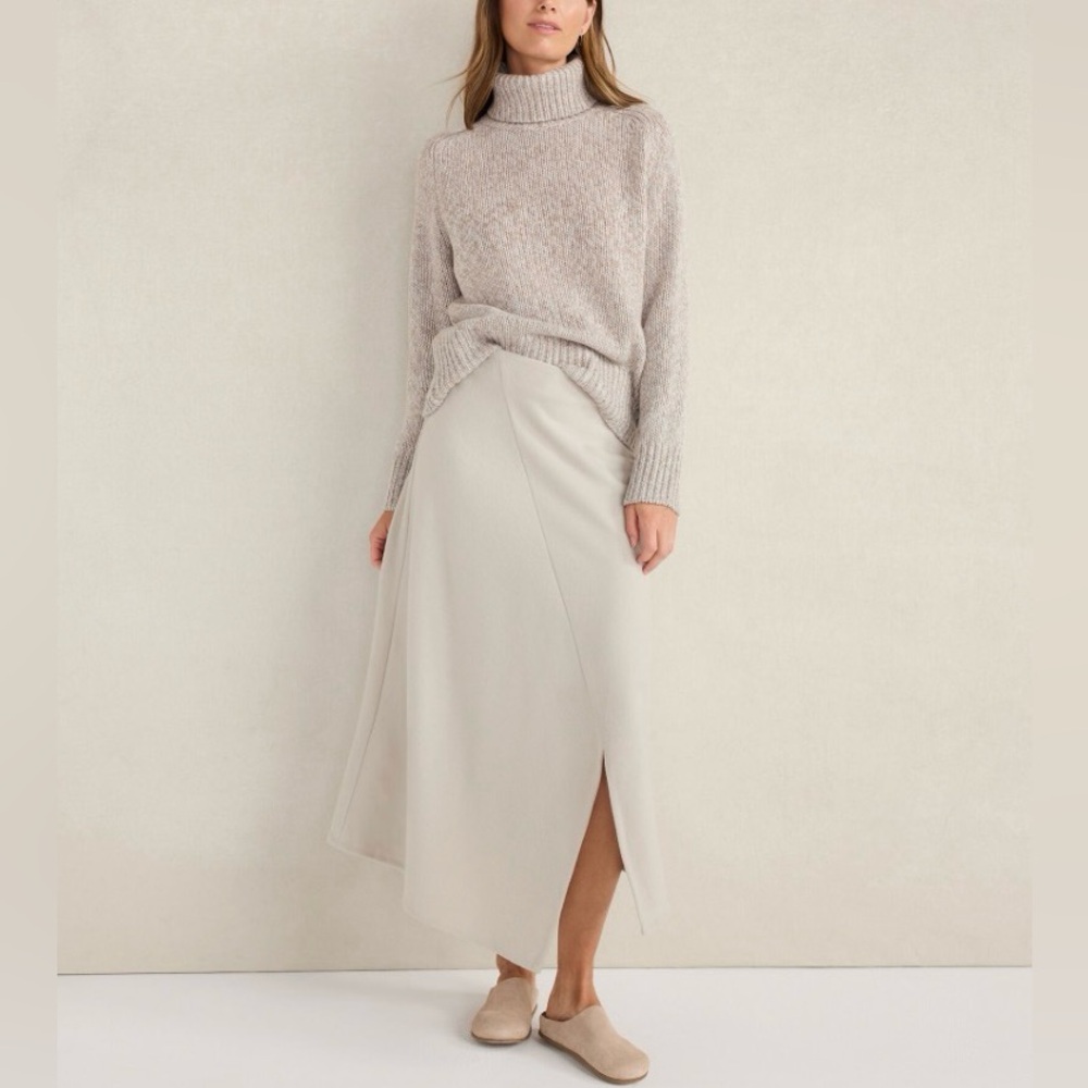 Haven Well Within Wool Blend Split Hem Skirt - image 3